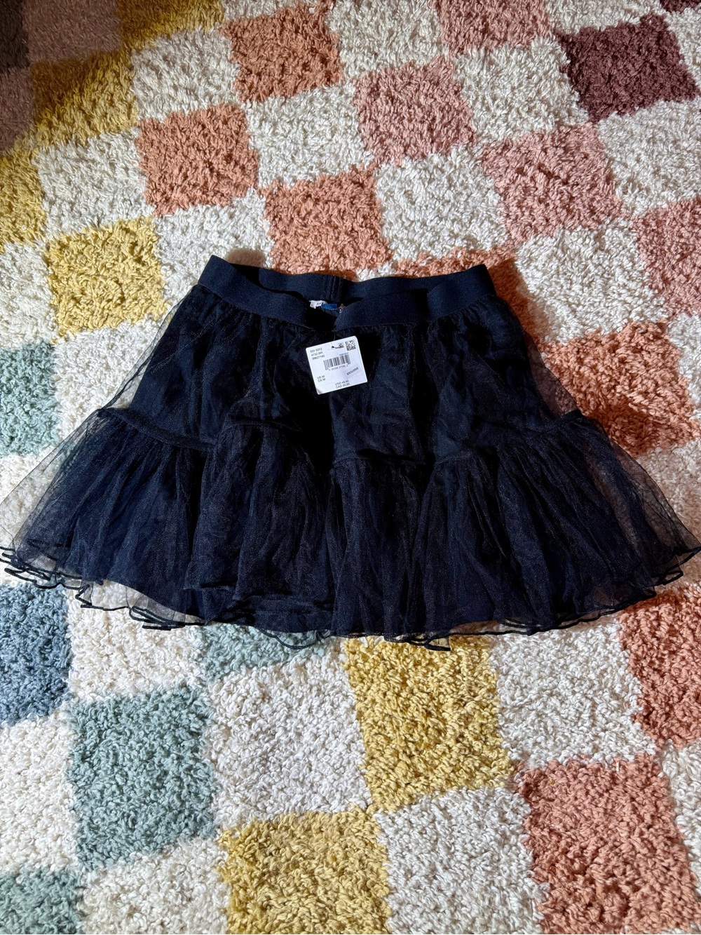 New With Tags Black Tiered Exclusive American Eagle Tulle Mini Skirt
